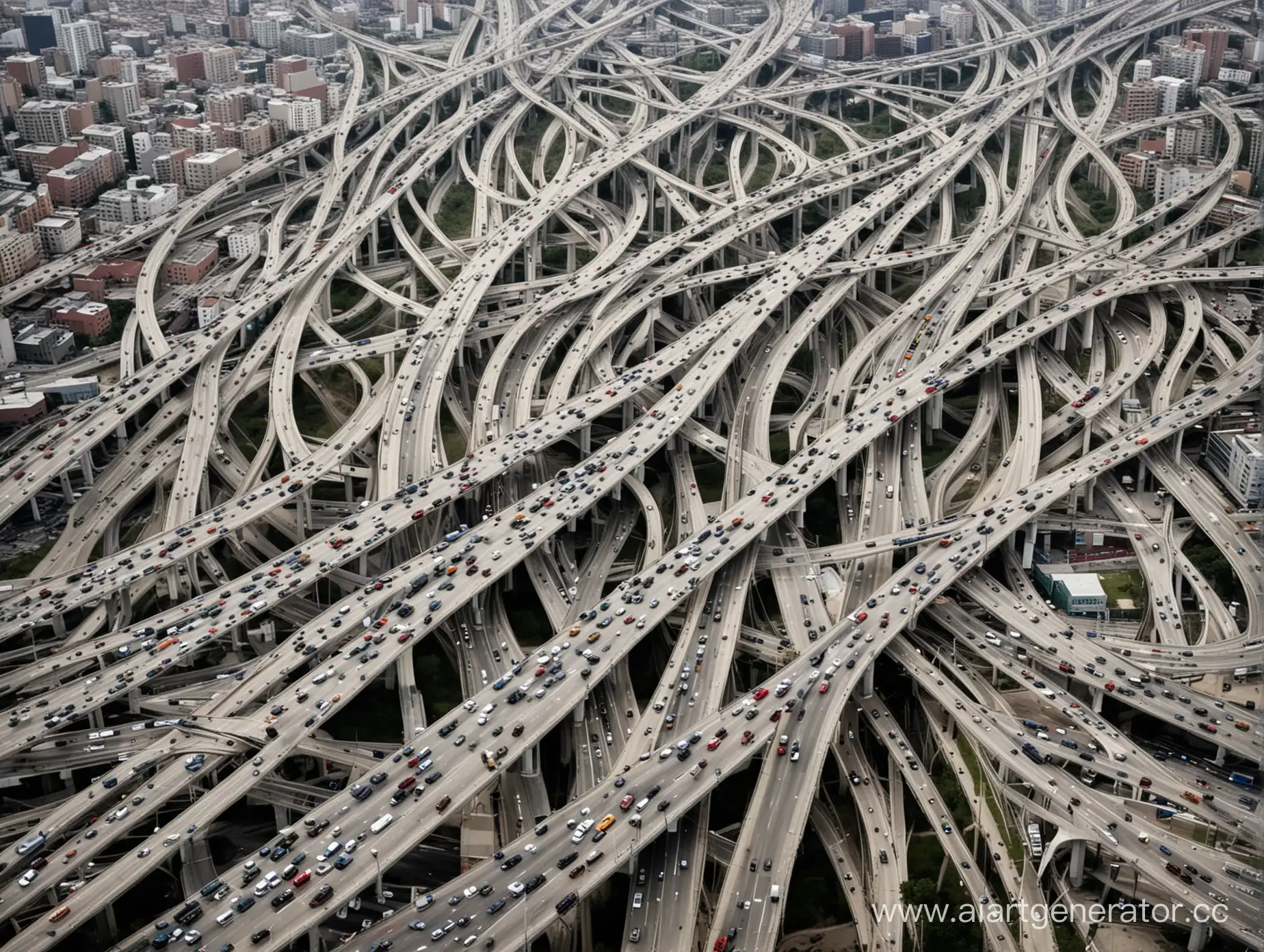 Urban-Interconnectedness-A-Tangle-of-Highways