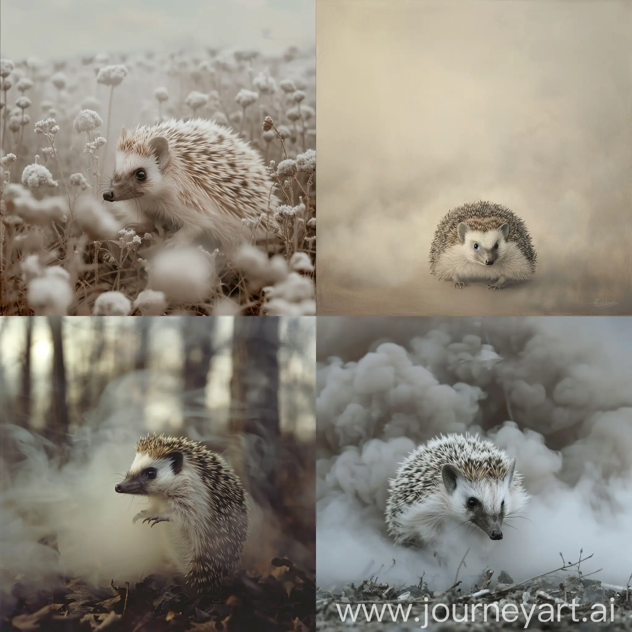 Enchanting-Hedgehog-in-Fog-Illustration-by-Elsa-Beskow