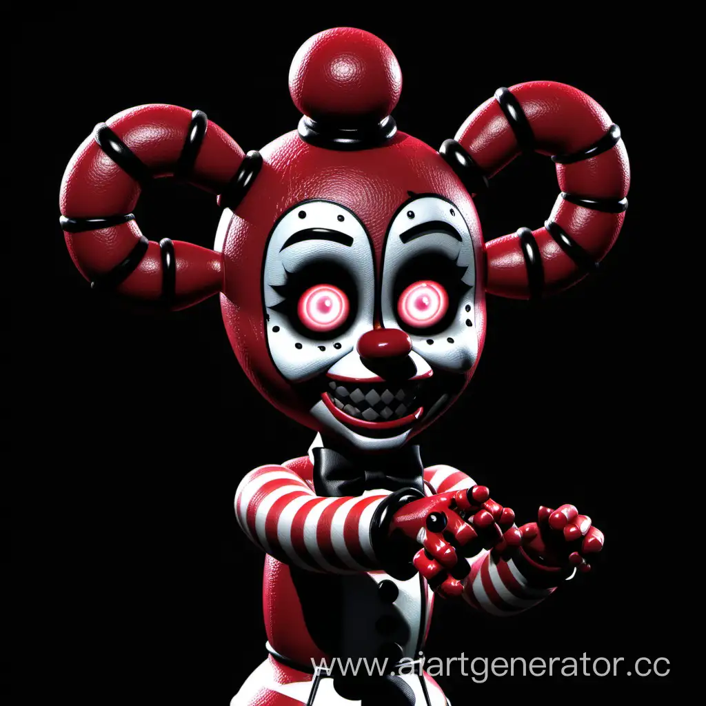Five nights at Freddy Circus baby punch Scrap baby