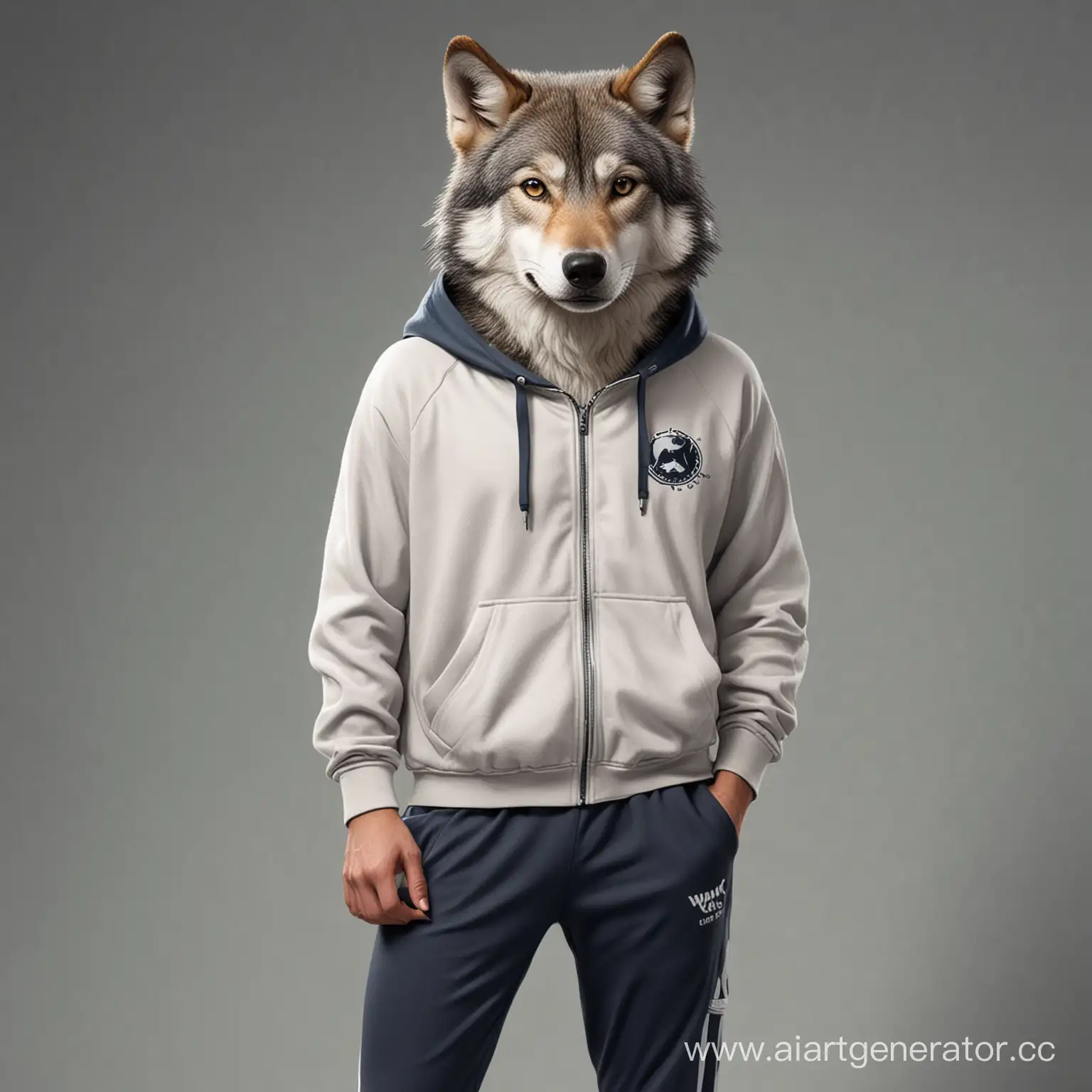 Wolf-Athlete-in-Dynamic-Sportswear