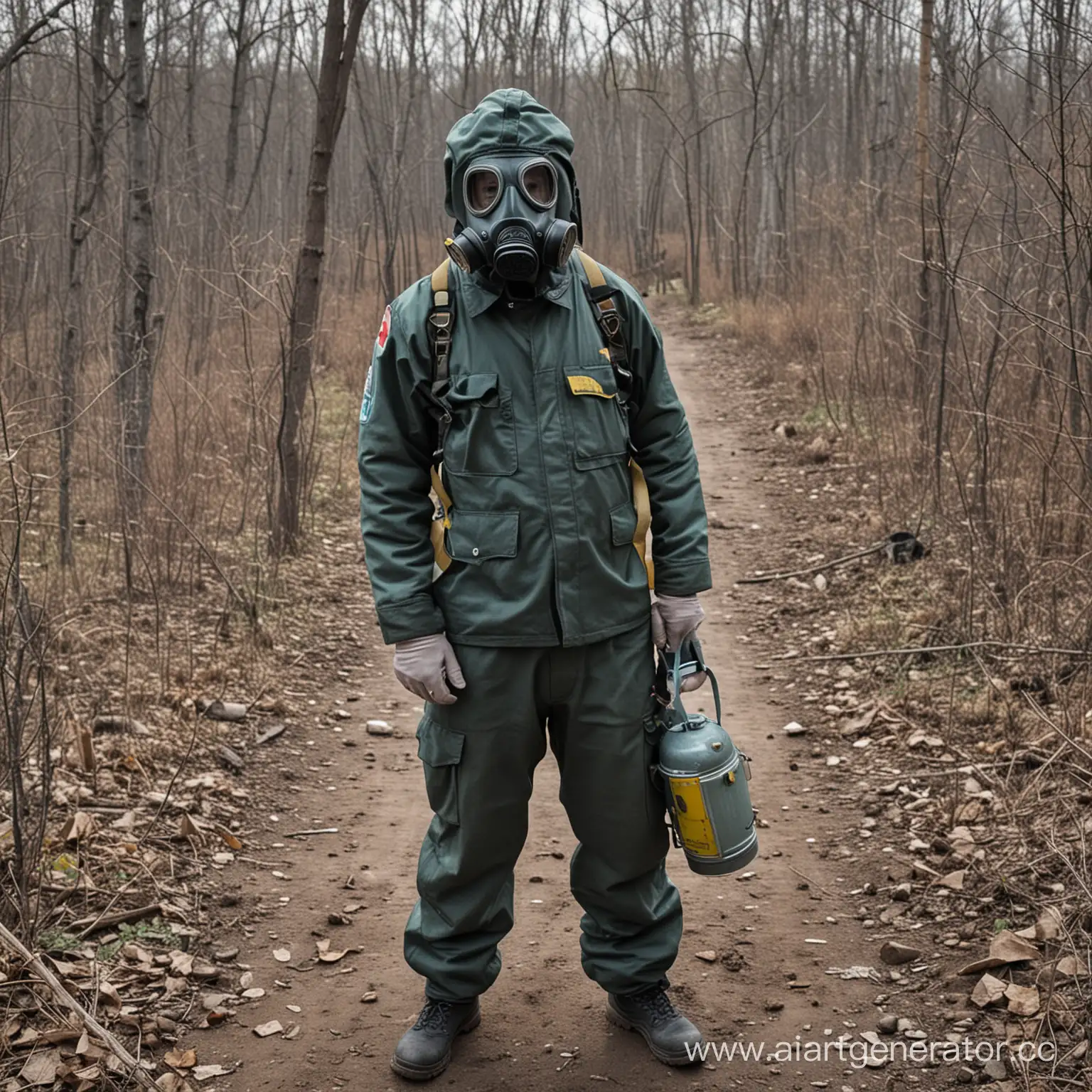 Егорьевск зона отчуждения Чернобыль противогазы яд химикаты