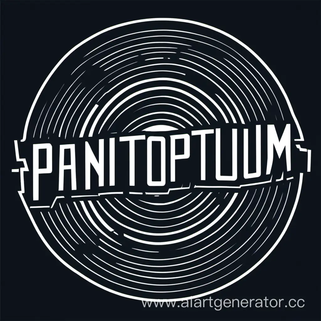 Psychedelic-DJ-Logo-Design-with-Panopticum-Theme