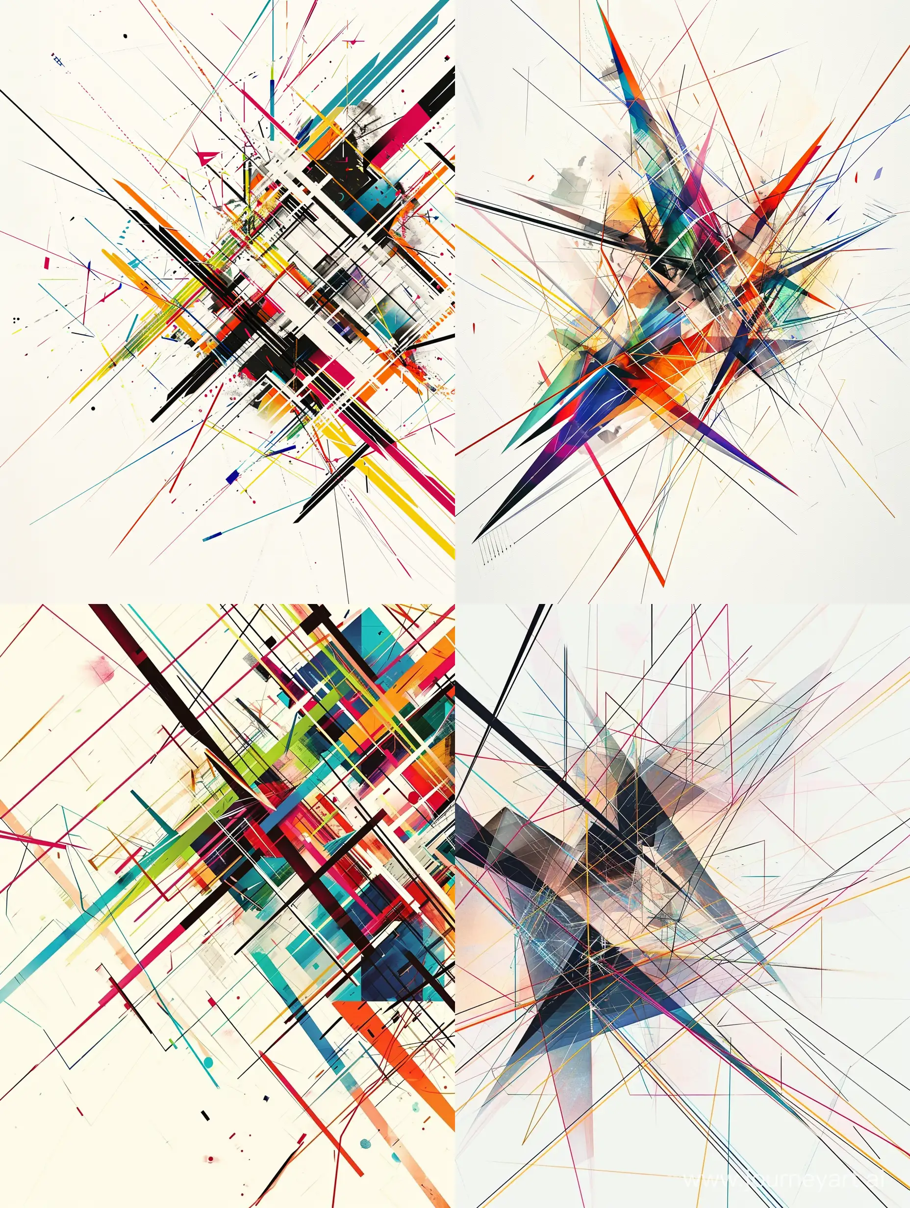 Colorful-Geometric-Abstract-Background-with-Intersecting-Shapes