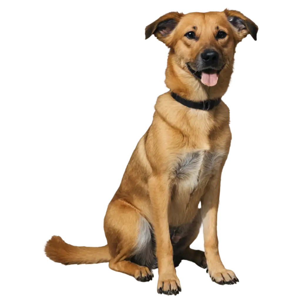 Sitting-Mongrel-Captivating-PNG-Image-for-Varied-Online-Platforms