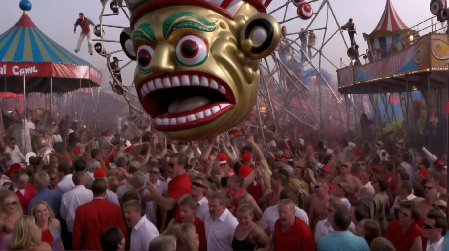 The most crazy carnival scene you can imagine