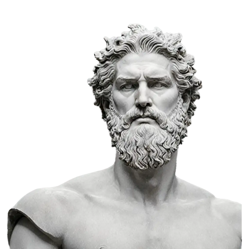 Zeus God (only face and neck)
