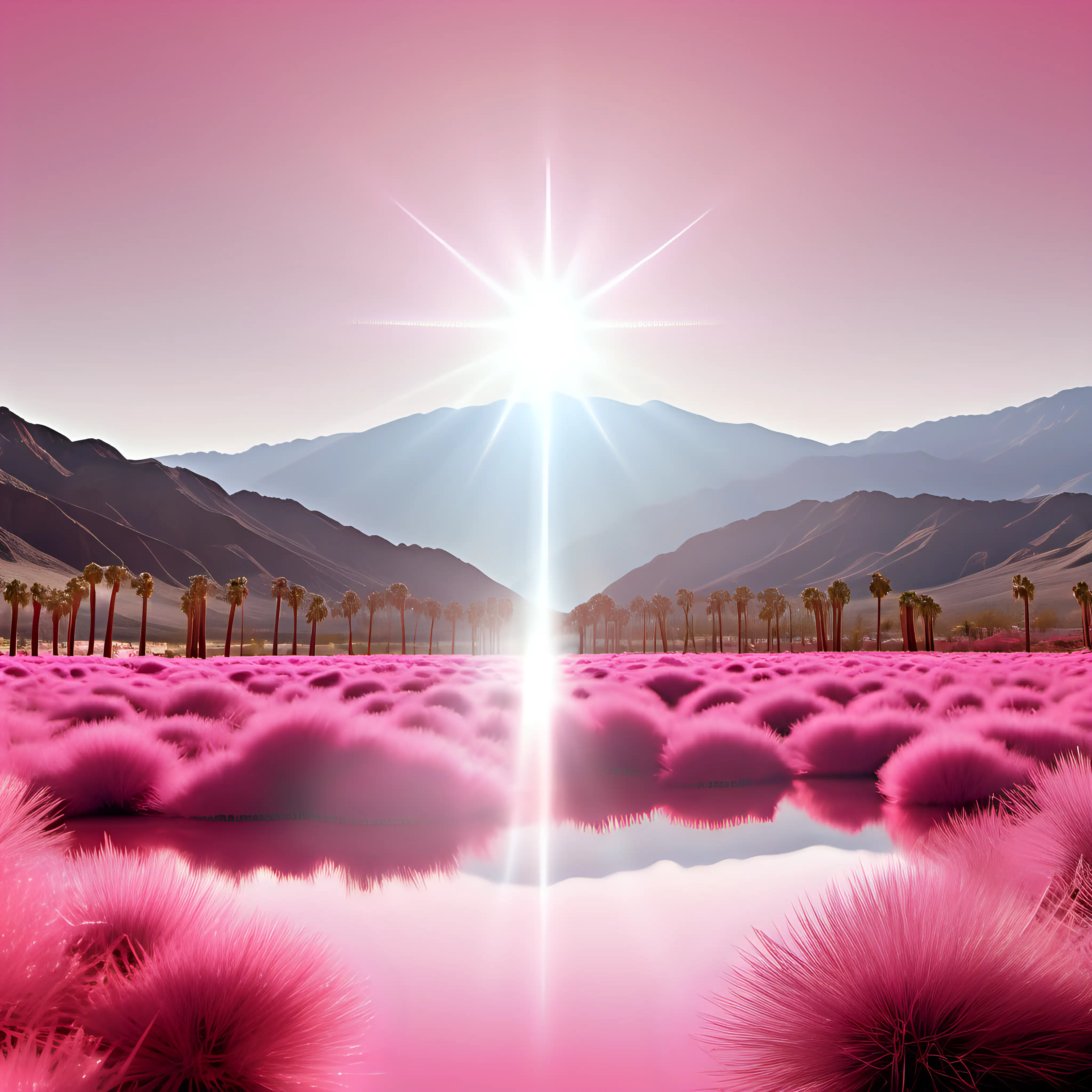 Scalar Energy Wellness Transformative Healing with Palm Springs Mountains