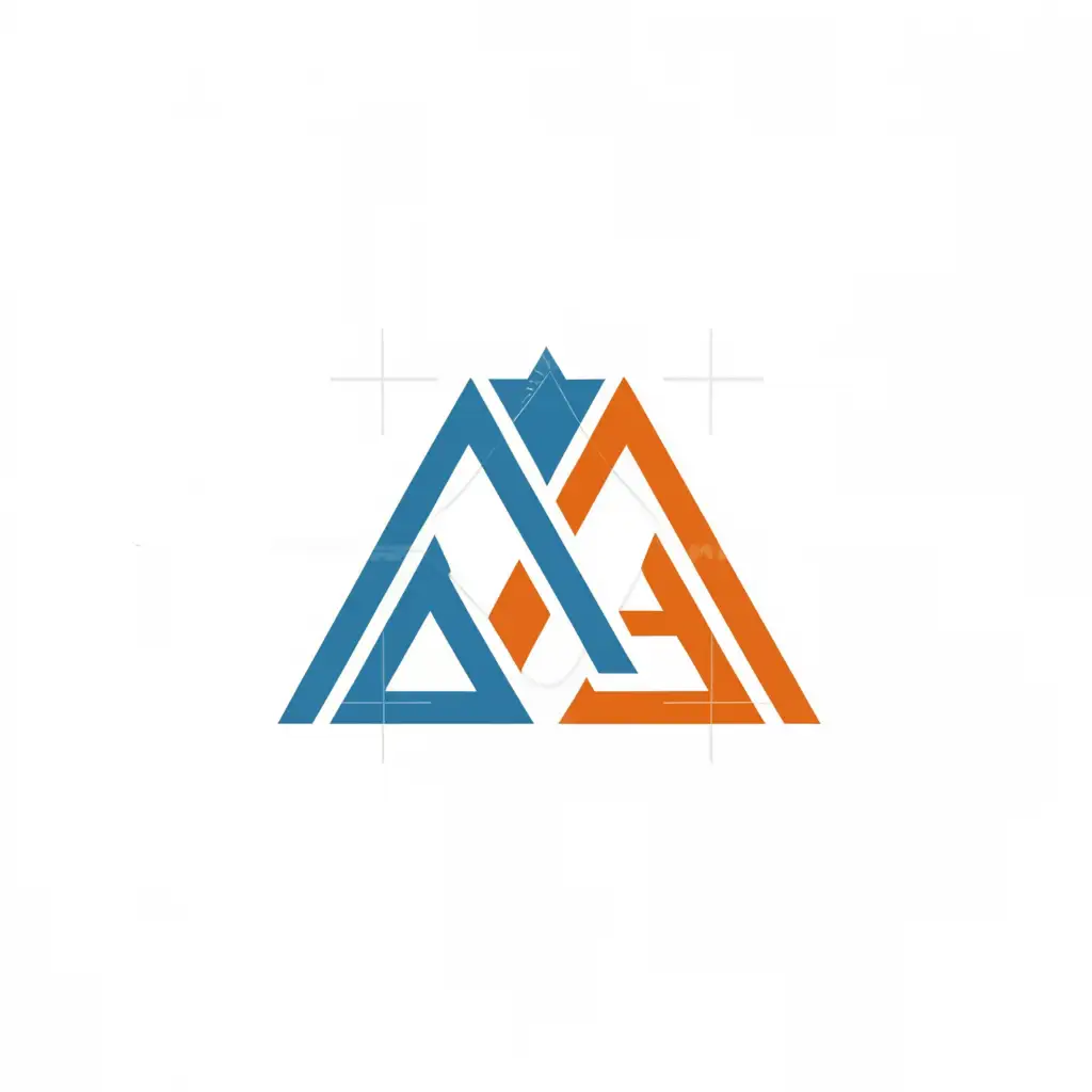 a logo design,with the text "Amt Ali", main symbol:Letters A AND A,Minimalistic,be used in Technology industry,clear background