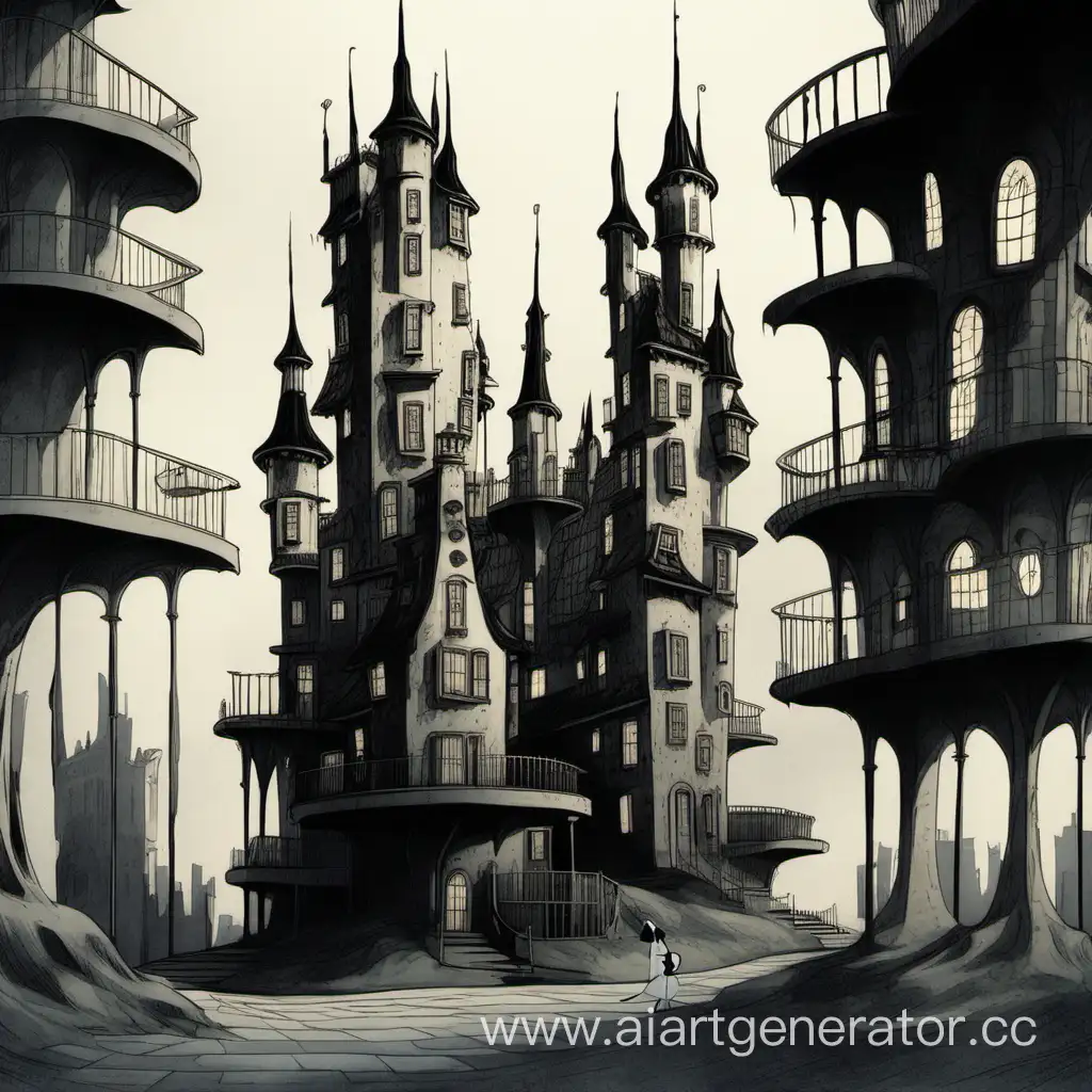 Gothic-Mansion-of-Cruella-Towering-Elegance-and-Dark-Majesty