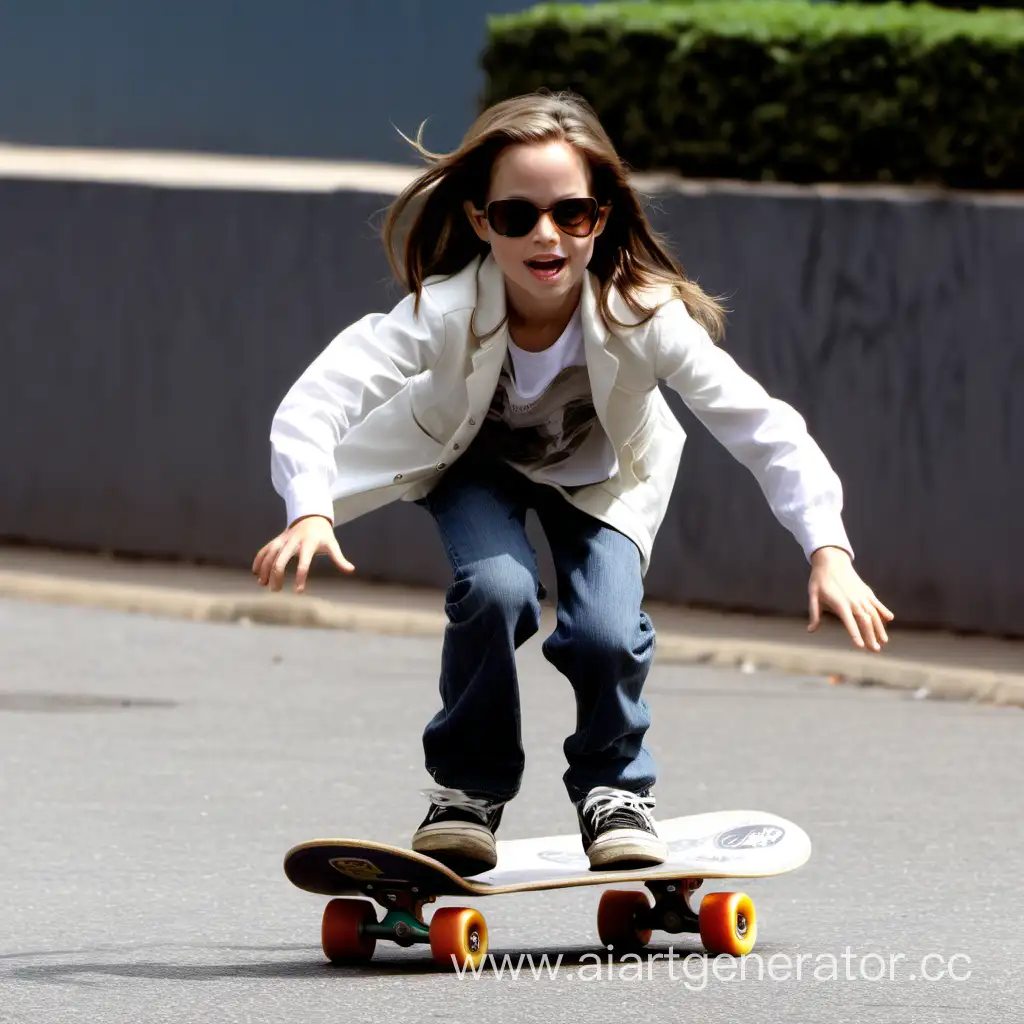 Adorable-Little-Angelina-Jolie-Skateboarding-Fun-for-Kids