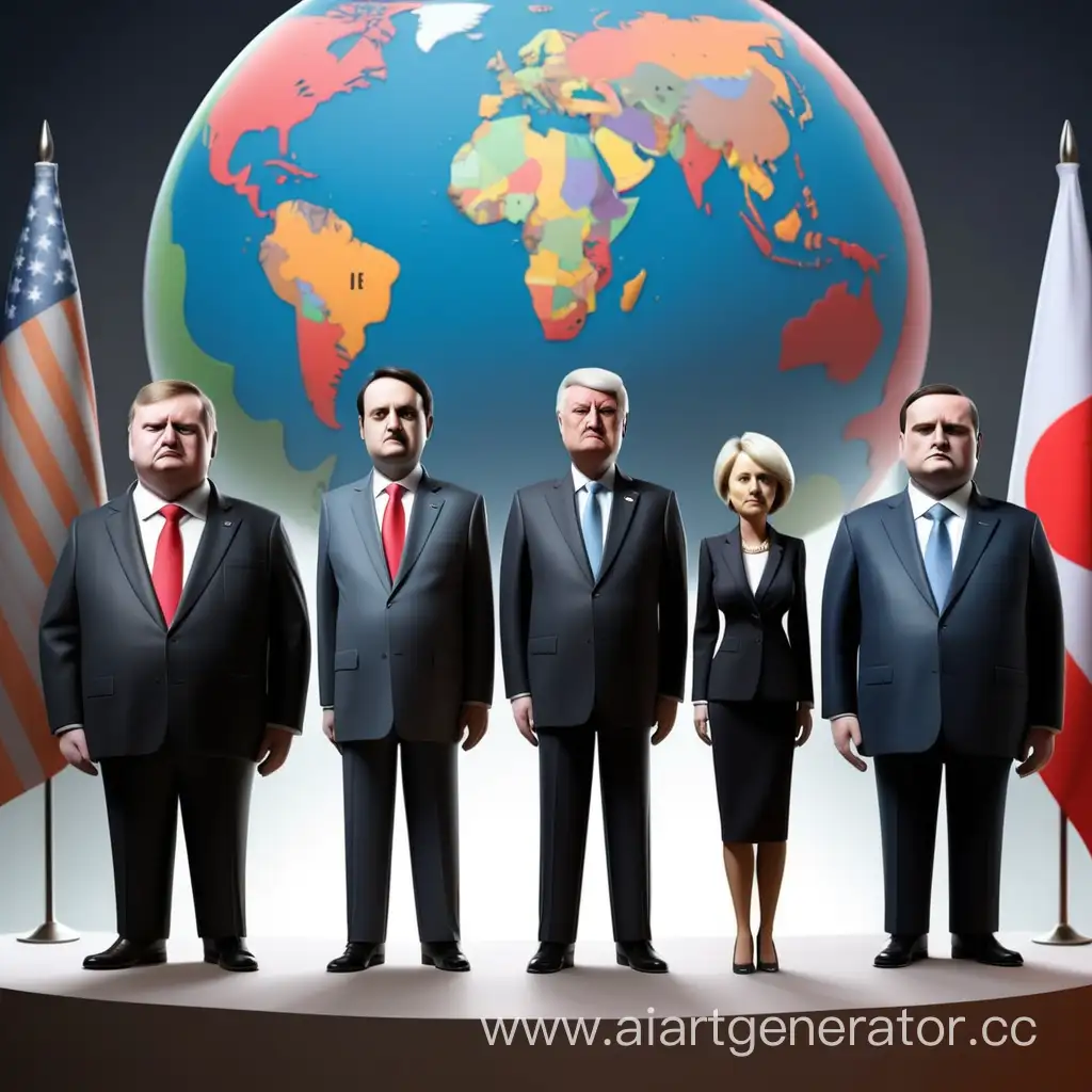 Global-Political-Leaders-United-in-World-Unity