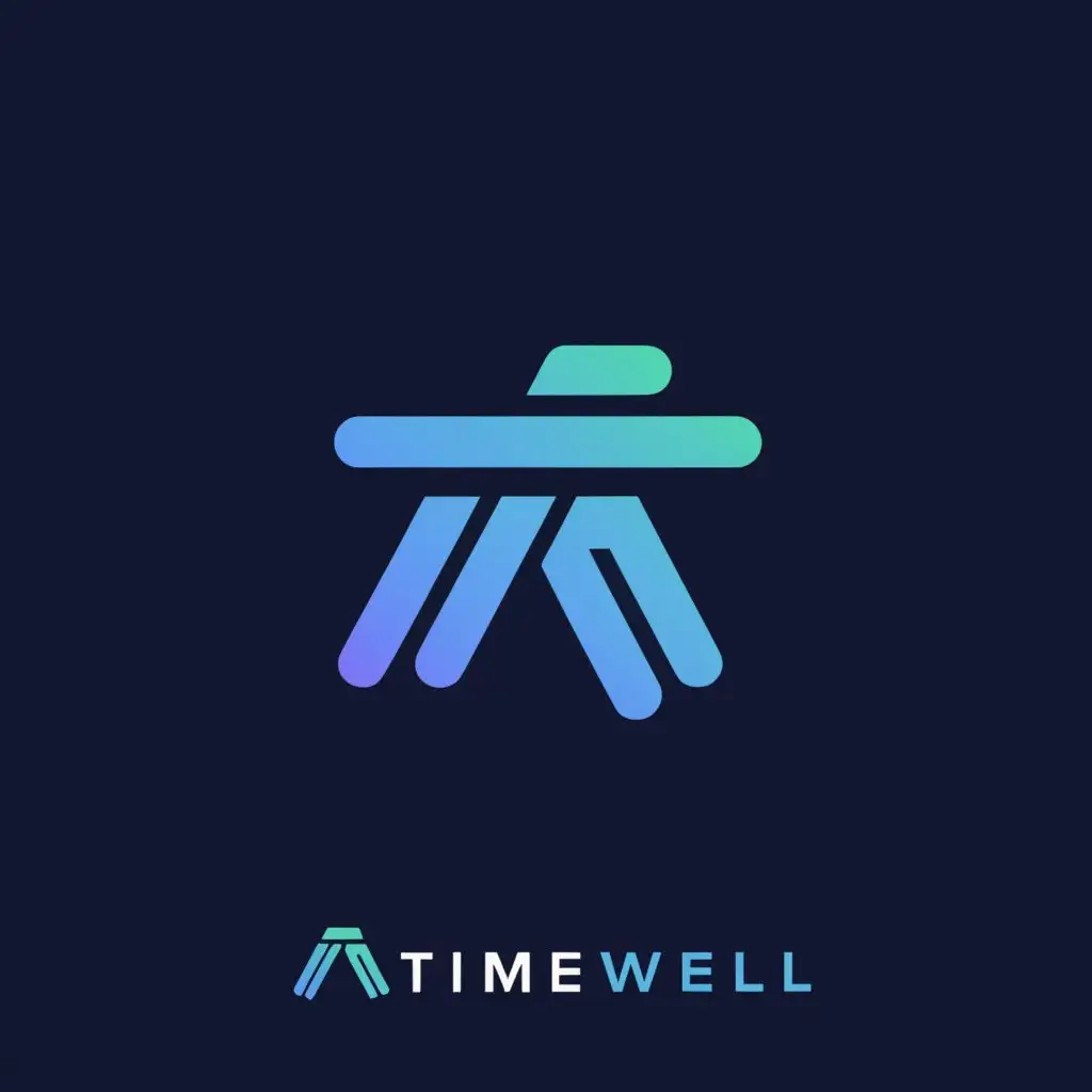 a logo design,with the text "Timewell Technology", main symbol:TT,Moderate,be used in Technology industry,clear background
