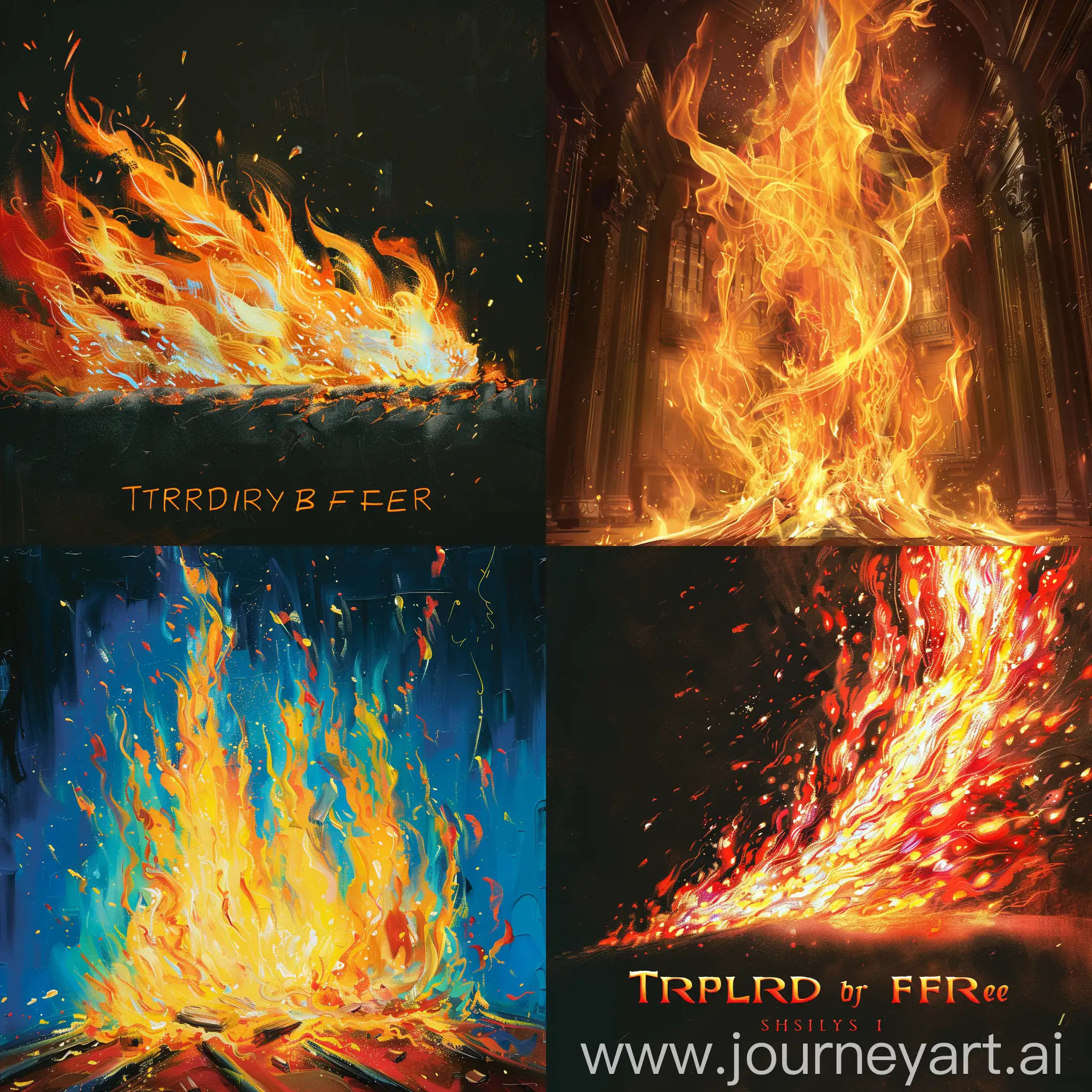 Обложка для проповеди Испытание огнём