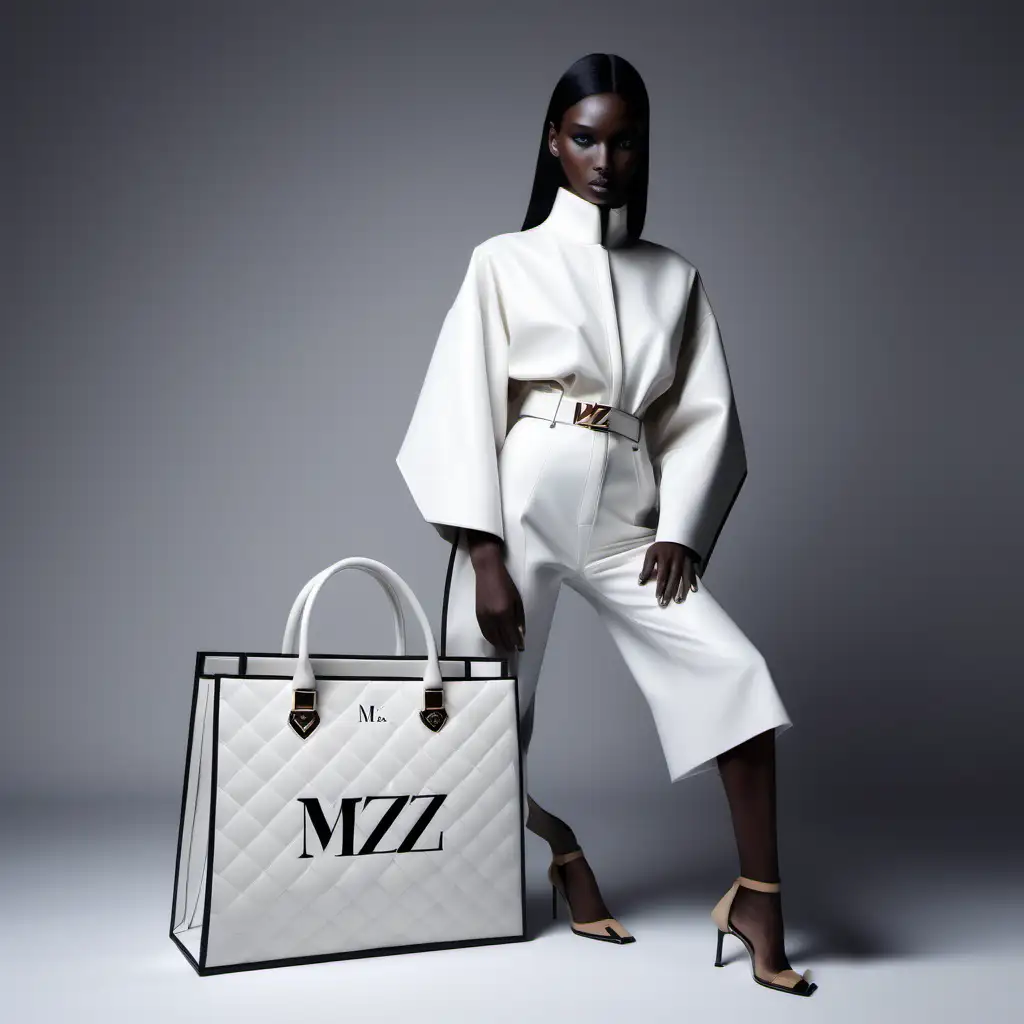 Elegant MZ Brand Fashion Showcase in a Lavish Mixed Model Environment