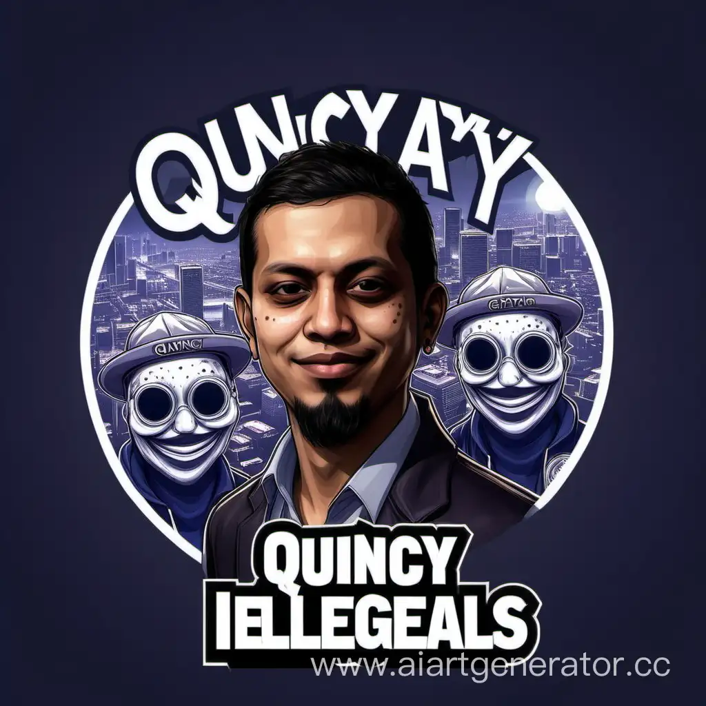 аватарка для бота дискорд с надписью Quincy Illegals
тематика gta