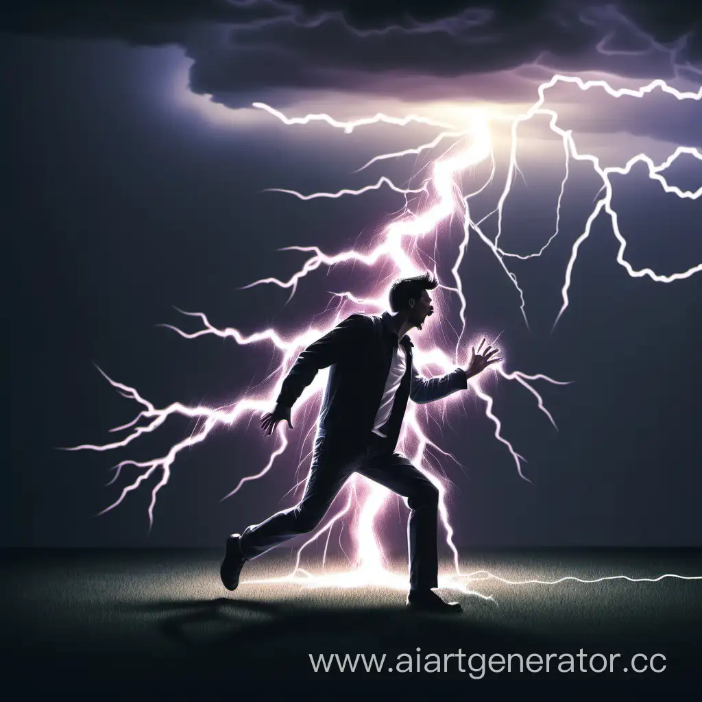 Dramatic-Lightning-Strike-on-a-Drawn-Figure