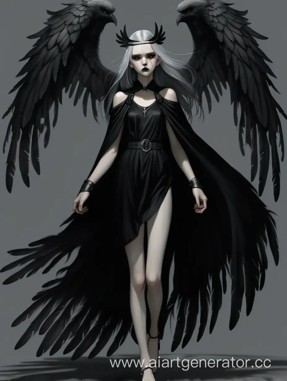 Mysterious-Gothic-Angel-with-Enormous-Black-Wings