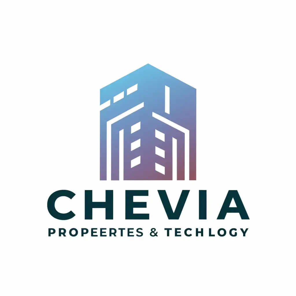 a logo design,with the text "Chevia", main symbol:Properties,Moderate,be used in Technology industry,clear background