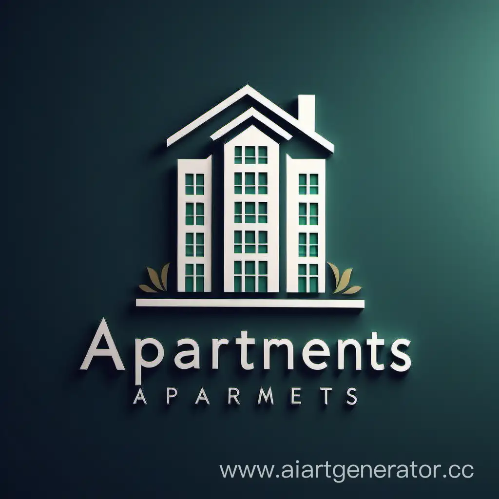 Modern-Apartment-Living-Stylish-Logo-Sign-Design