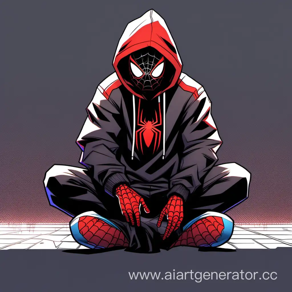 SpiderMan-Miles-Morales-Casual-2D-Art-Urban-Coolness-Captured