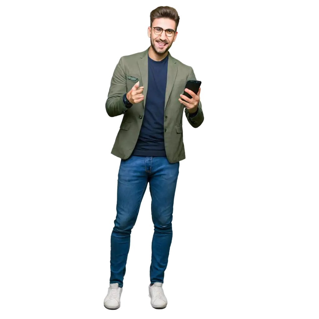 Pakistani-Man-Celebrates-Viewing-IP-Number-on-Mobile-Screen-in-HighQuality-PNG-Format