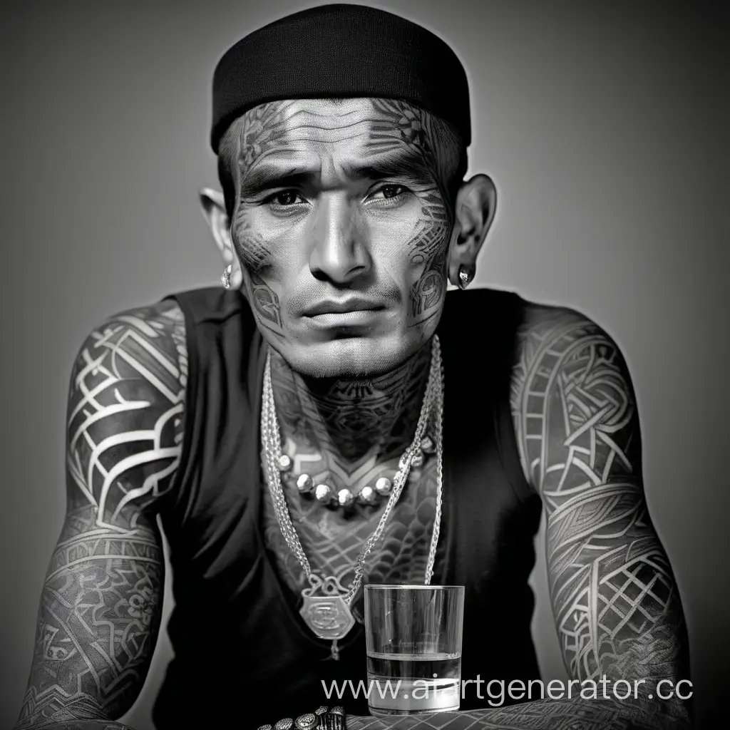 Tattooed-Tajik-Alcoholic-Portrait