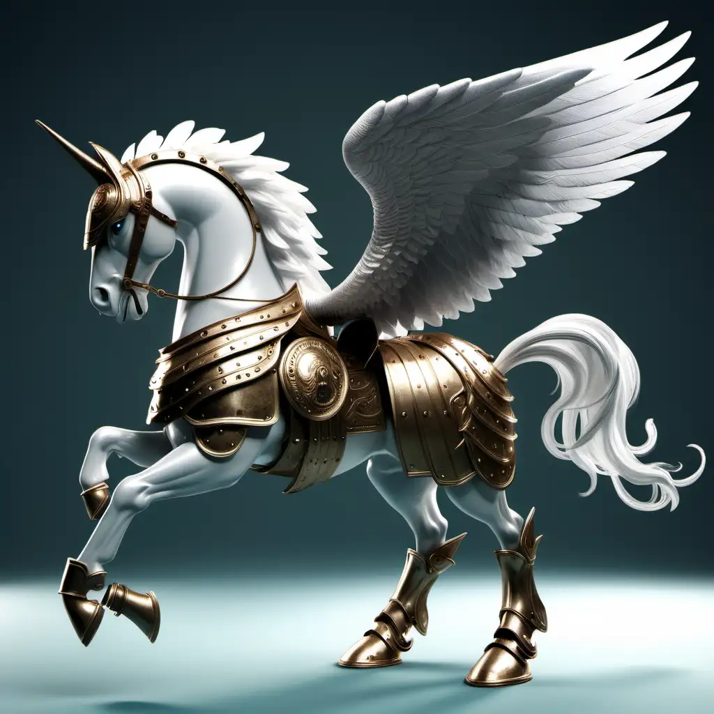 pegasus with armor
