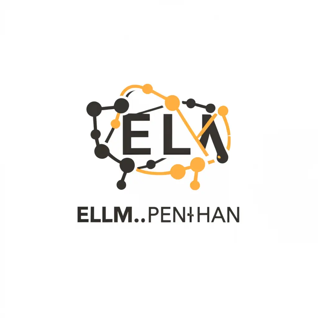 a logo design,with the text "Elm.Penhan", main symbol:Scientific,Moderate,be used in Technology industry,clear background