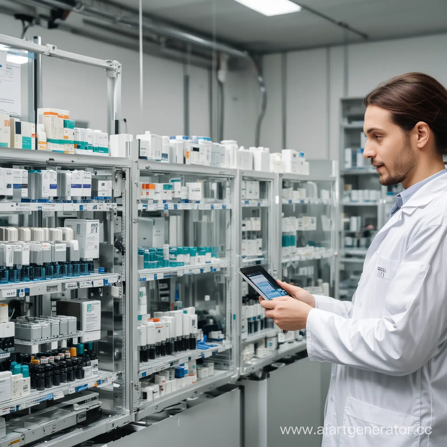 автоматизация управления качеством при производстве лекарственных средств при помощи искусственного интеллекта и датчиков интегрированных в RFID-метку