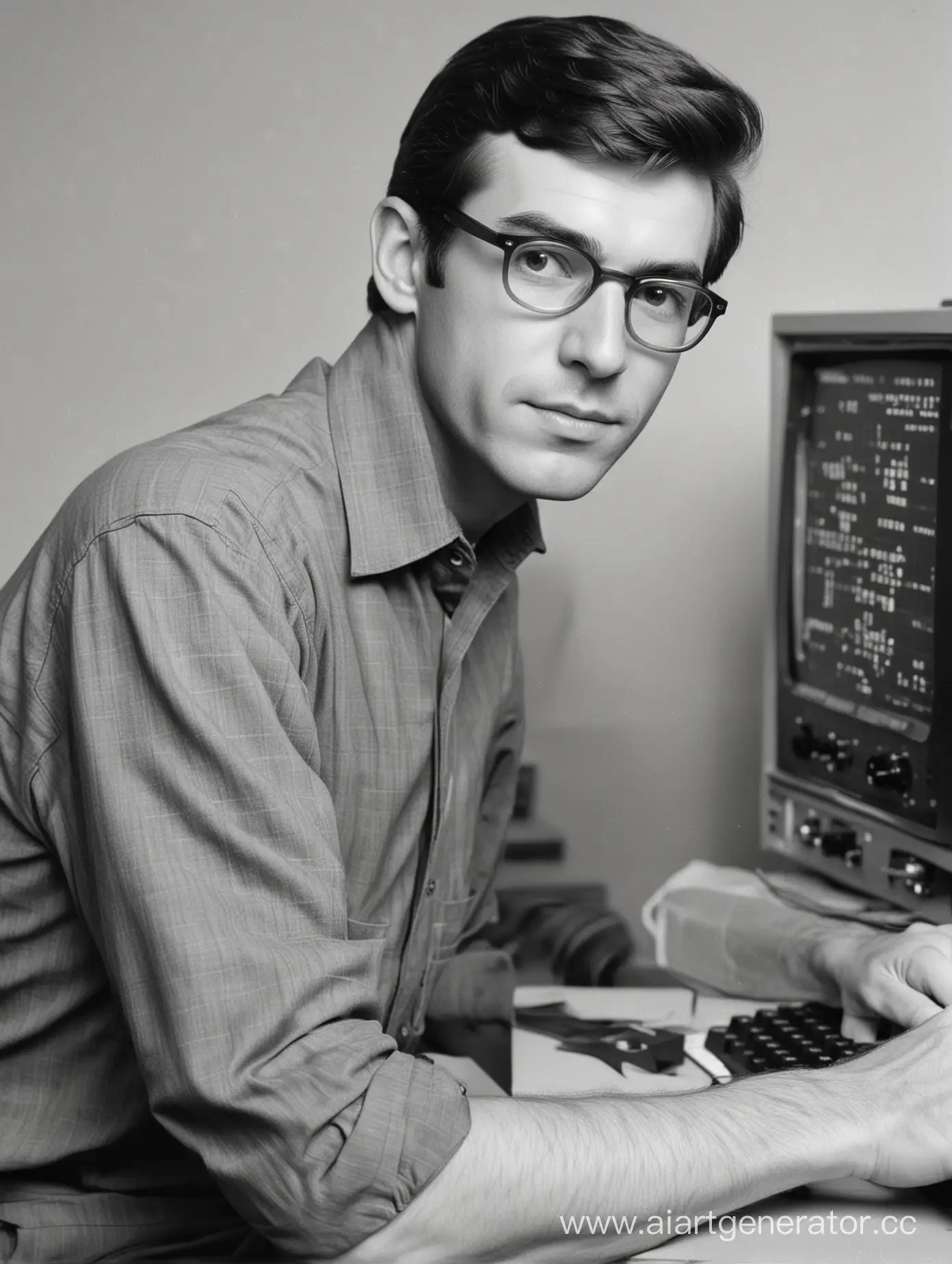 программист из США 60-х годов
