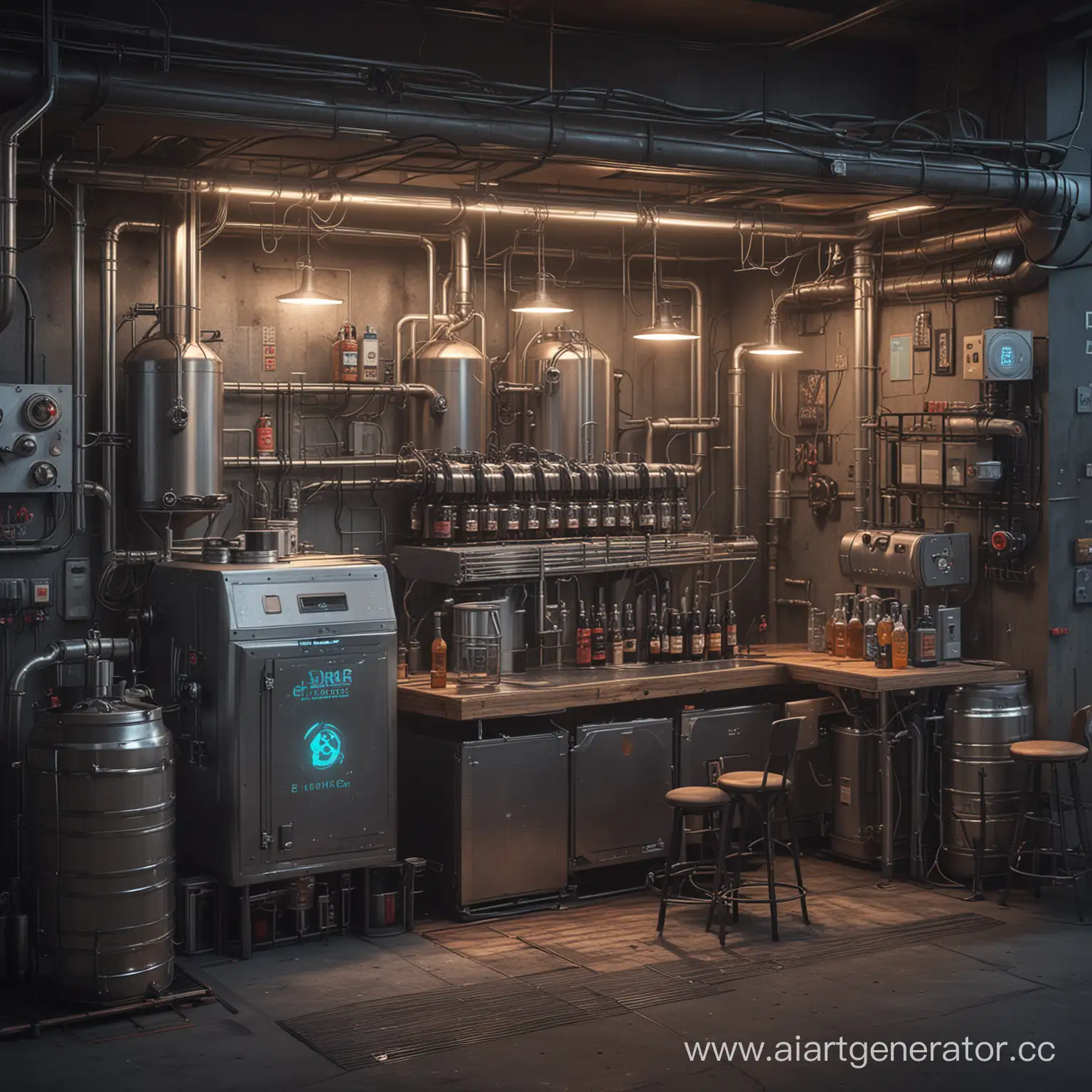 Cyberpunk-Home-Brewery-Futuristic-Ales-and-HiTech-Equipment