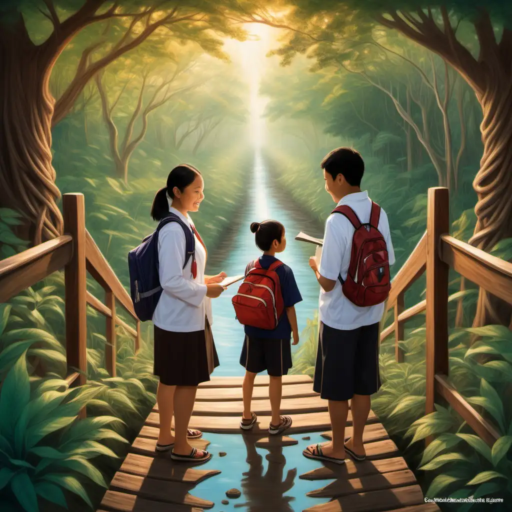 Picture a seasoned teacher sharing insights with a fresh face, a symbol of the perpetual midjourney exchange of wisdom. The principal and counselors contribute to this dynamic, fostering an atmosphere of collaborative growth.
Caption: "In the midjourney of education, wisdom flows seamlessly from veteran mentors to eager newcomers. Each interaction is a step beyond the classroom, a bridge to excellence. 🌐 #WisdomExchange" These images, painted with the brush of midjourney AI language, aim to be both unique and signature. Each moment captures the essence of education's continuous journey, creating a tapestry of engagement, collaboration, and growth.