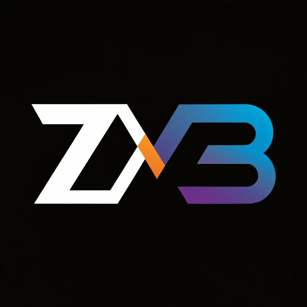 a logo design,with the text "7VB", main symbol:7VB,Minimalistic,clear background