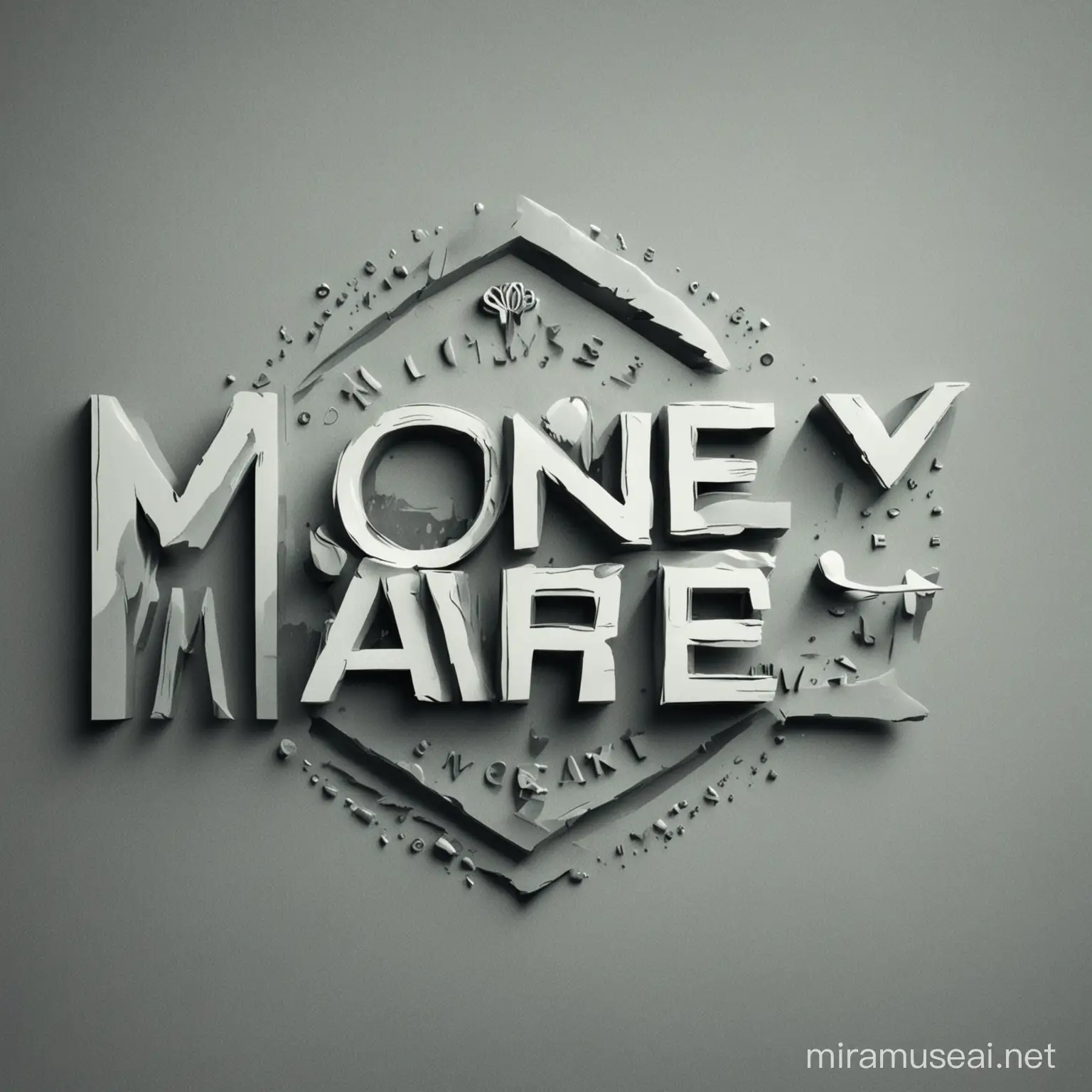 Dynamic Money Maker Financial Signal Emblem