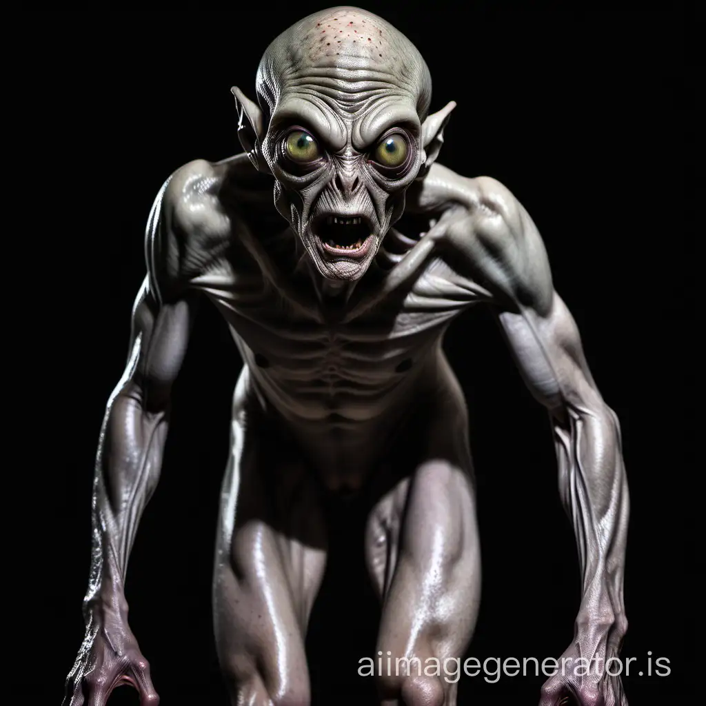 Terrifying-Encounter-Sneak-Attack-by-Naked-Gray-Alien-in-Darkness