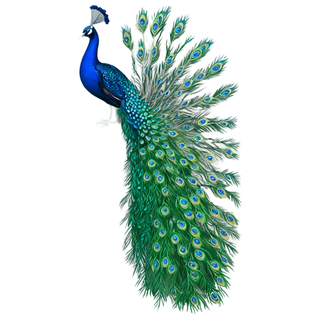 Vector peacock