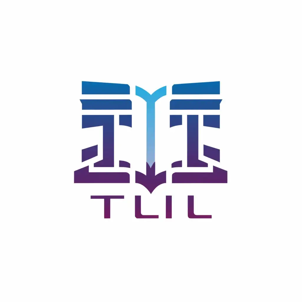 a logo design,with the text "Tokmok_life or the letters TL", main symbol:Media, information, blue and white color,Умеренный,be used in Юридическая industry,clear background