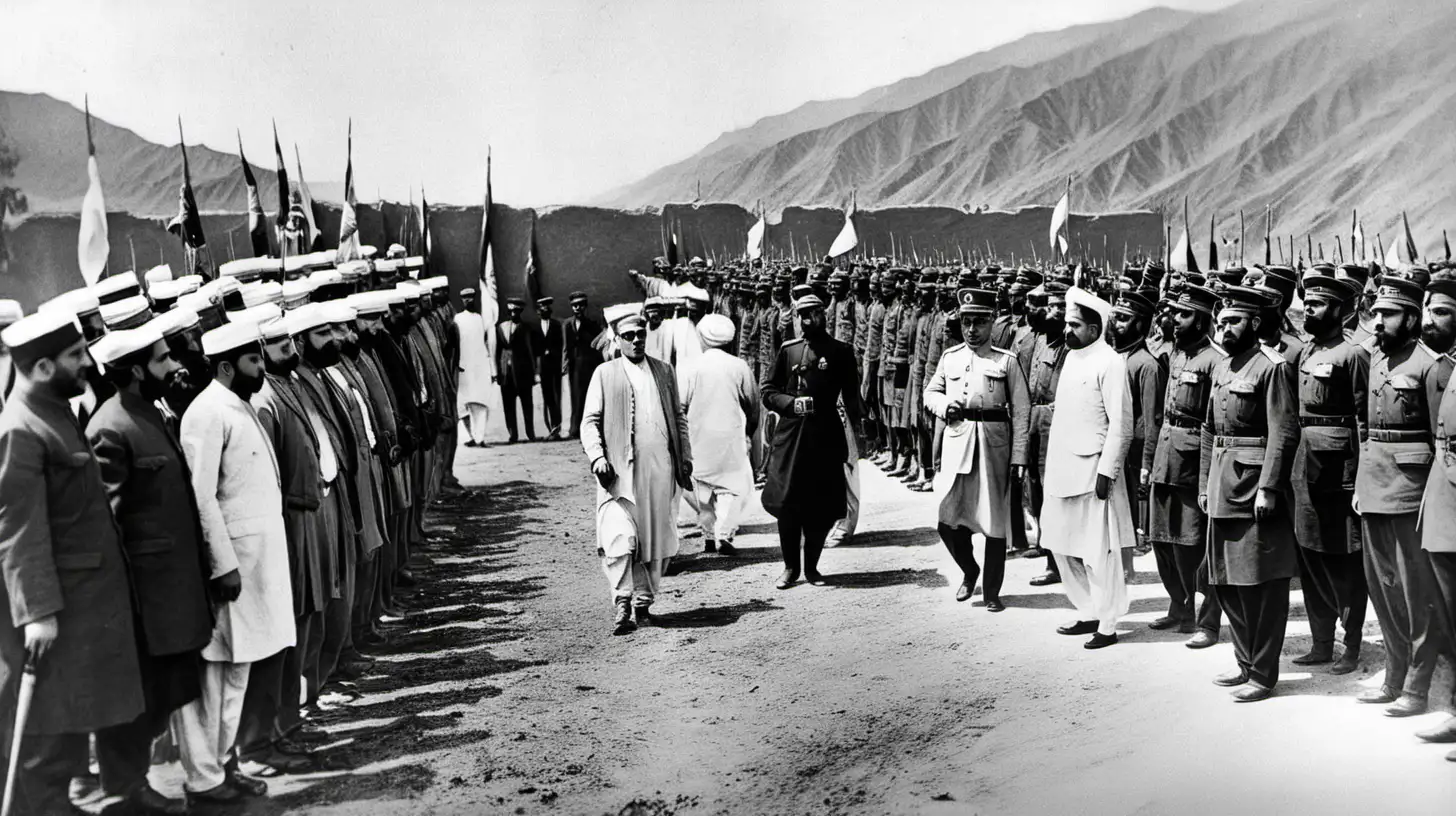 Amanullah Khan Declares Afghanistans Independence Historical Moment in 1919