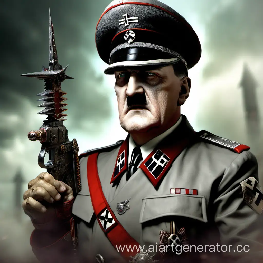 Warhammer-Hitler-Portrait-Dark-Fantasy-Character-Illustration