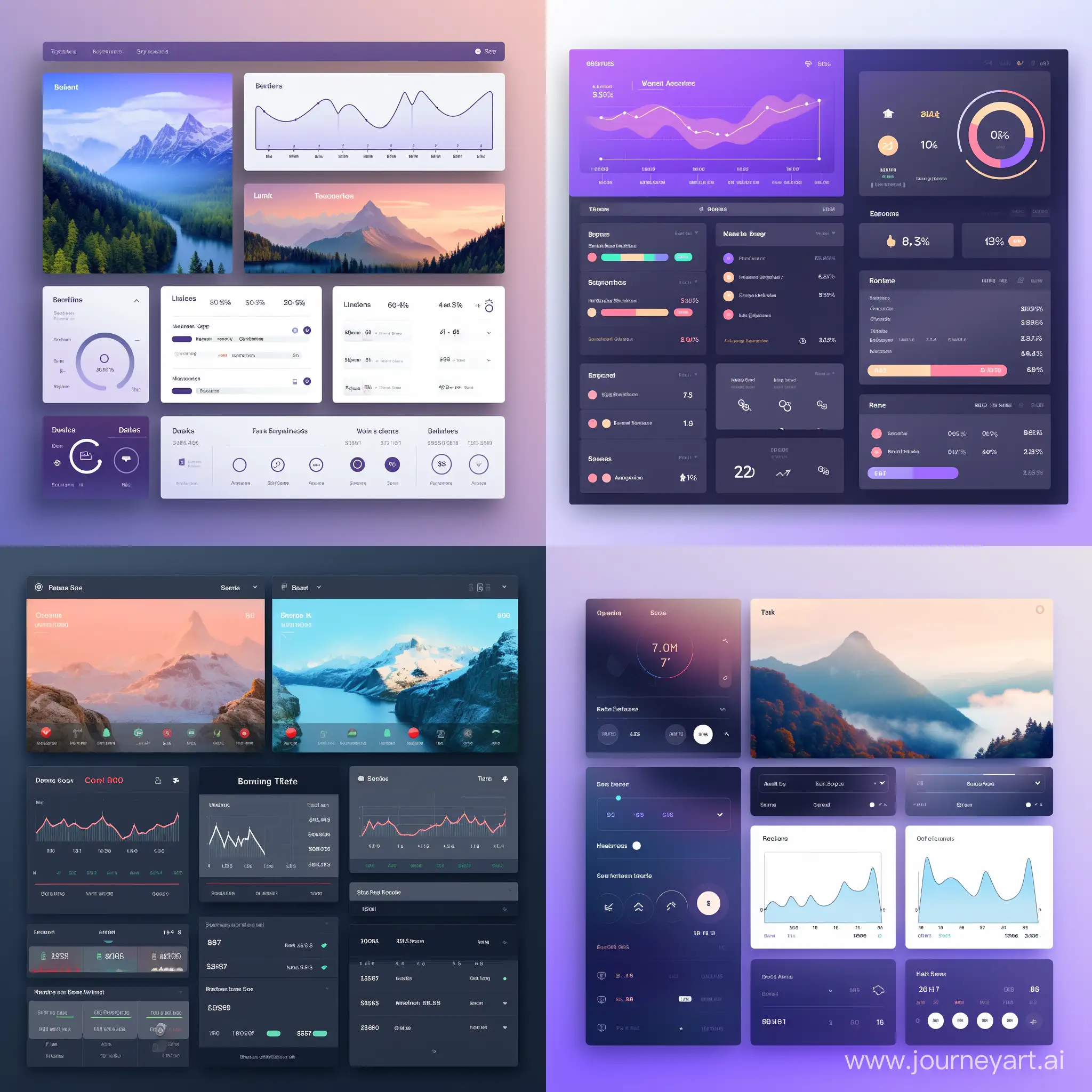 Interactive-Dashboard-UI-with-3Component-Layout-and-Advanced-Filtering