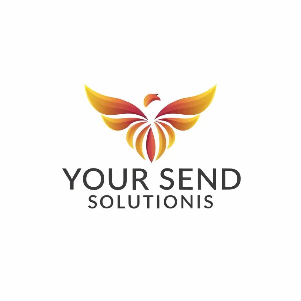 a logo design,with the text "Your SEND Solutions", main symbol:Phoenix,Moderate,clear background