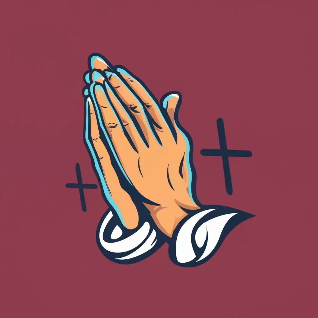 LOGO-Design-For-Sacred-Moments-Praying-Hands-Emblem-with-Inspirational-Typography