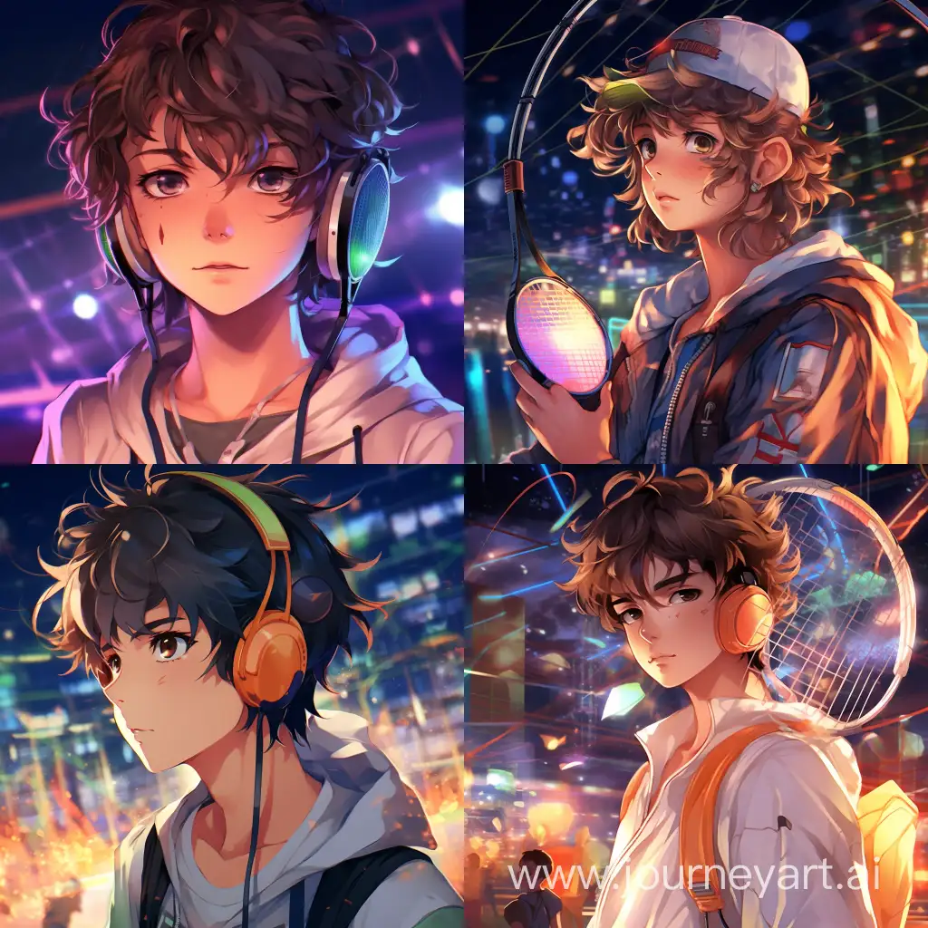 Energetic-AnimeStyle-Tennis-Player-Grooving-to-Techno-Beats