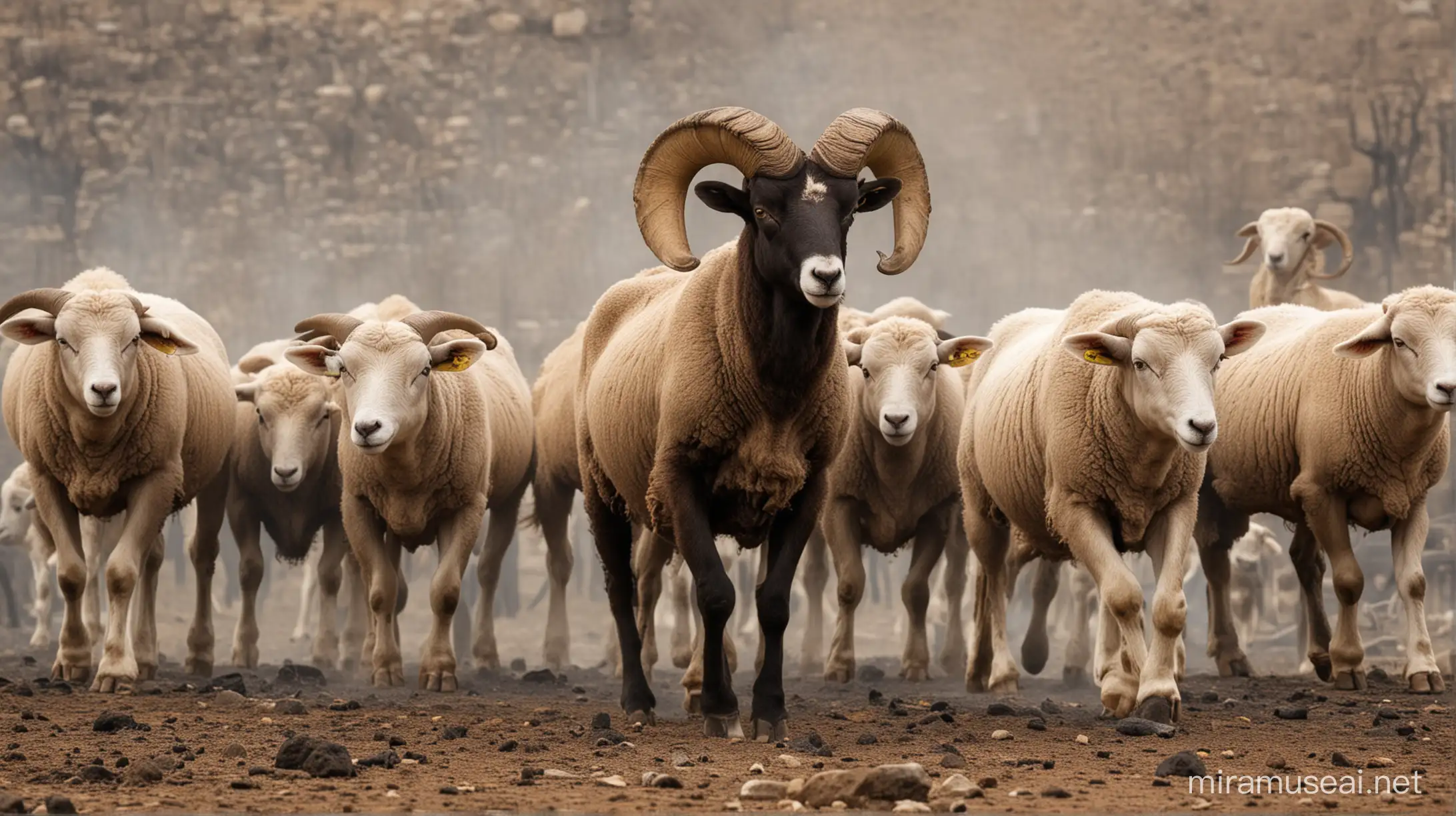 Moses Era Offerings Rams Bullocks and Lambs for Burnt Sacrifices