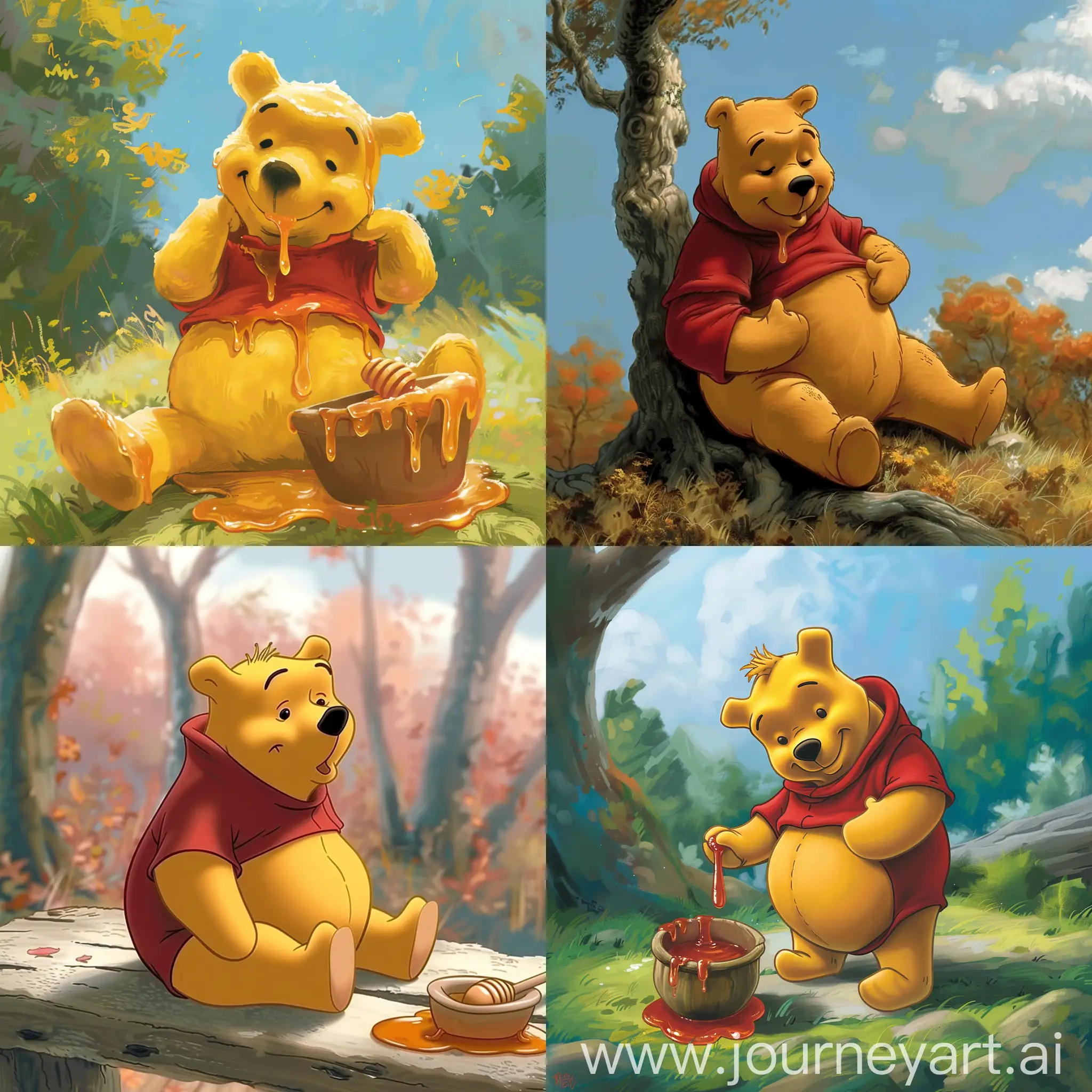 Winnie-the-Pooh-Rehabilitating-from-Honey-Addiction