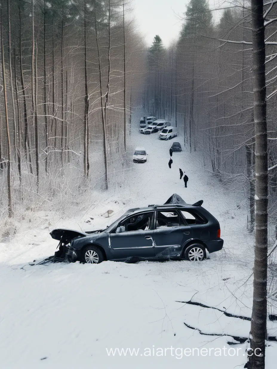 Winter-Car-Accident-in-Forest-Emergency-Response-Scene