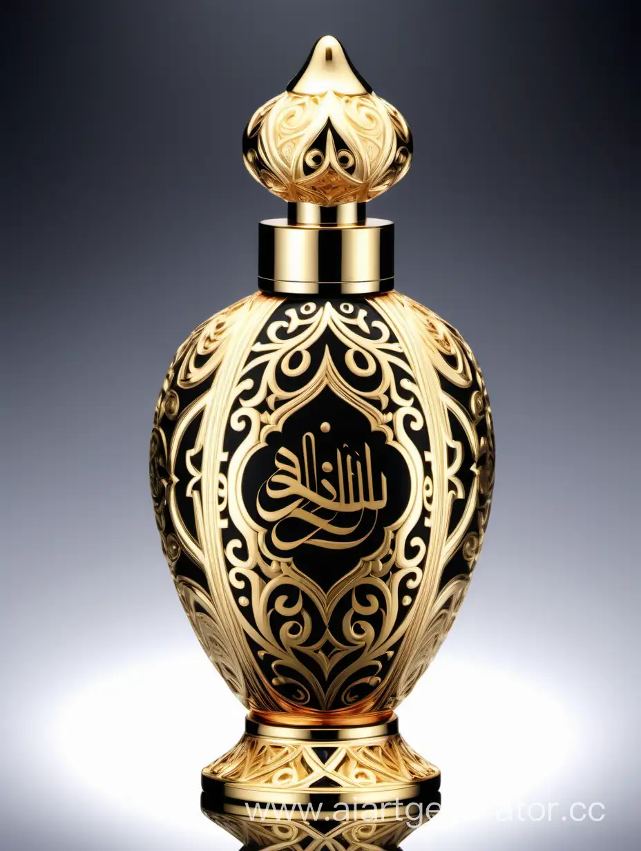 Arabic-Calligraphic-Luxury-Perfume-with-Ornamental-Cap