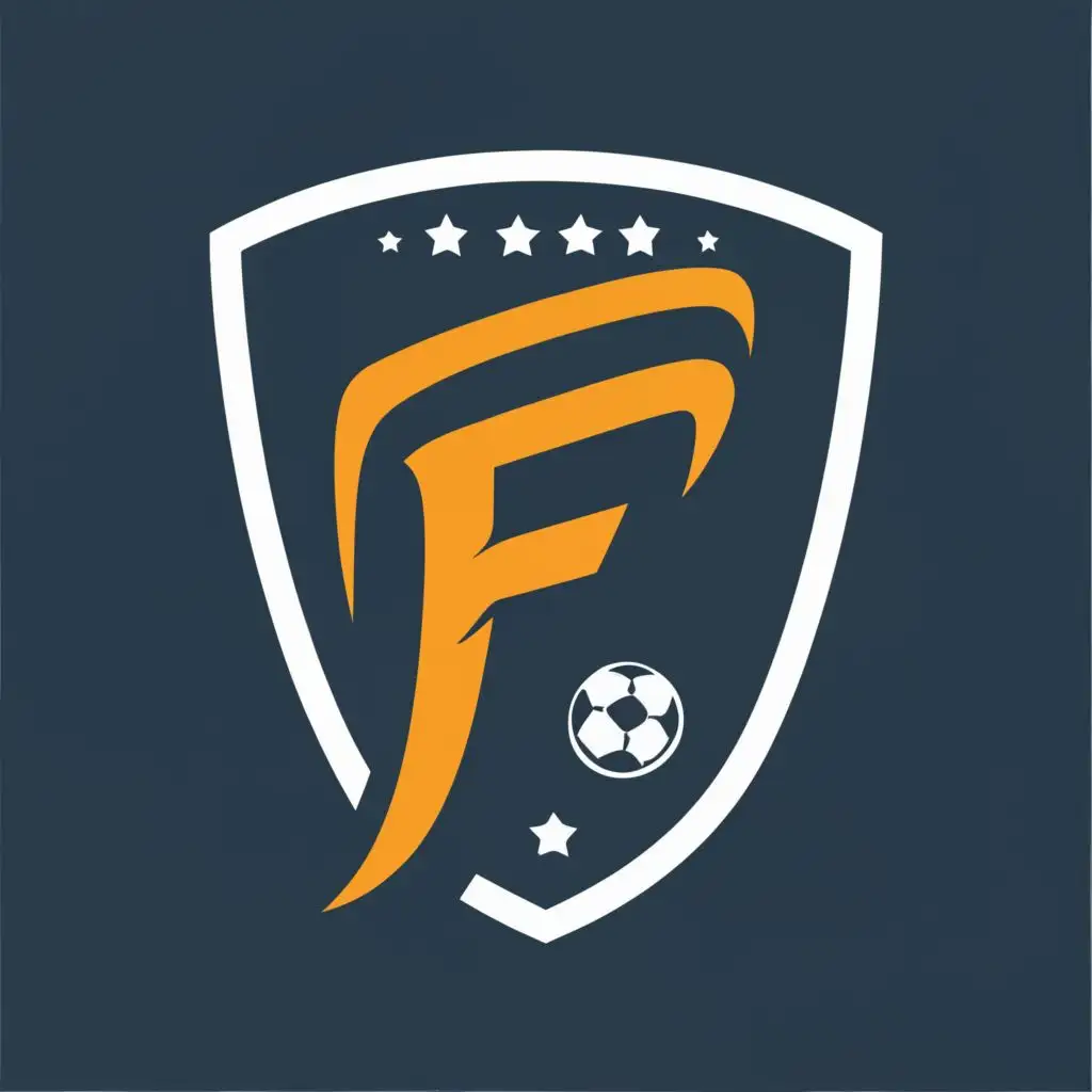 logo, FOotball, with the text "fusion
 fc ", typography, be used in Sports Fitness industry
