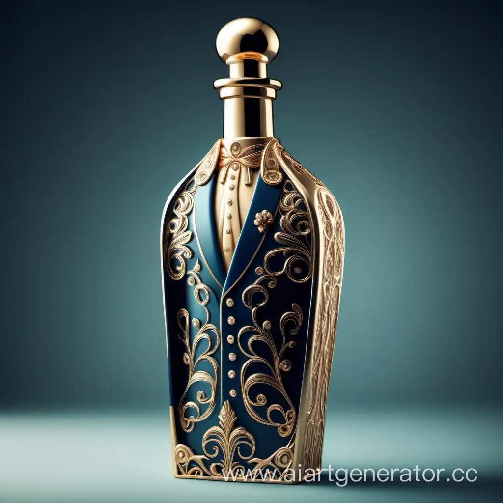 Luxurious-Personified-Opulent-Elegance-Captured-in-Stylized-Bottle-Art