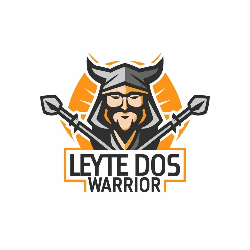 logo, anonymous, with the text "LEYTE DDOS WARRIOR", typography, be used in Nonprofit industry